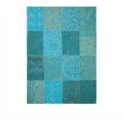 Louis de Poortere Vloerkleed - Vintage Patchwork Azur 8015 - 170 x 240...