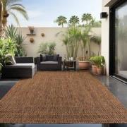 Skanda Home Outdoor - Binnen en Buiten Vloerkleed - Uni Design - Terra...