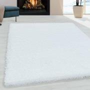 Tapijtenloods Monaco Soft Shaggy Hoogpolig Vloerkleed Wit- 240x340 CM