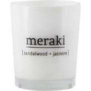 Meraki Geurkaars Sandalwood & Jasmin wit