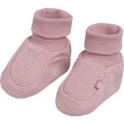 Baby's Only Slofjes Pure - Oud Roze - 0-3 mnd - 100% ecologisch katoen