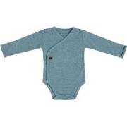 Baby's Only Rompertje lange mouw Melange - Stonegreen - 68 - 100% ecol...