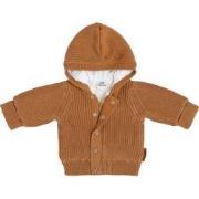 Baby's Only Vestje met capuchon teddy Soul - Caramel - 68 - 100% ecolo...