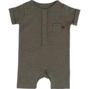 Baby's Only Boxpakje korte mouw Melange - Khaki - 56 - 100% ecologisch...