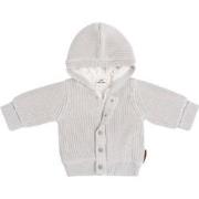 Baby's Only Vestje met capuchon teddy Soul - Warm Linen - 80 - 100% ec...