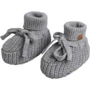 Baby's Only Slofjes Soul - Grijs - 0-3 mnd - 100% ecologisch katoen