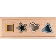 Baby's Only Houten vormenstoof met siliconen figuurtjes - Baby puzzel ...