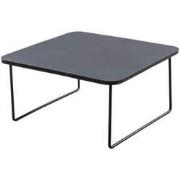 Taiyo coffee table 78x78x40cm. alu black