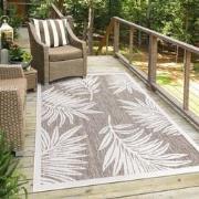 Tapijtenloods Sun In- & Outdoor Vloerkleed Laagpolig Beige- 240x340 CM