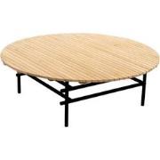 Ki coffee table top dia. 106 cm teak