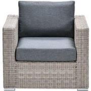 Tennessee lounge fauteuil vintage willow/antraciet texfiber