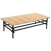 Ki coffee table top 125x65 cm teak