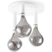 Home sweet home plafondlamp Drip rond 3 lichts - wit