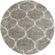 Tapijtenloods Opera Soft Shaggy Rond Hoogpolig Vloerkleed Beige- 120 C...