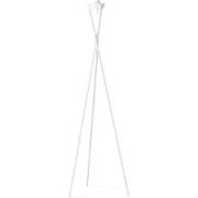 Moderne vloerlamp voet Tripod voor lampenkap - Wit - 48/48/149cm - gem...