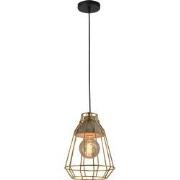 QUVIO Hanglamp beton en staal - QUV5096L-GOLD