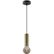 Home sweet home hanglamp Saga brons Spiral g95 - smoke