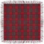 Tafelkleed Tafelkleed Xmas tartan 90x90 cm red