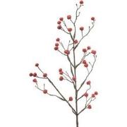 Kunsttak euonymus berry red, 68 cm