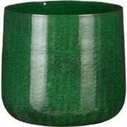 Benson pot rond d.groen h12xd13cm