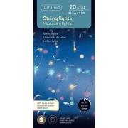 MicroLED string BO l95 cm zilver/zmlt