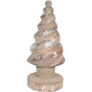 Xmas tree cone swirl s, silver