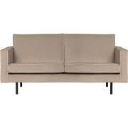 BePureHome Rodeo 2,5-Zits Bank - Velvet - Khaki - 85x190x86