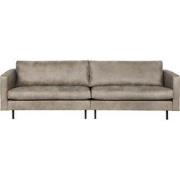 BePureHome Rodeo Classic 3-Zitsbank - Eco-leder - Elephant - 83x275x88