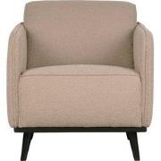 BePureHome Statement Fauteuil - Polyester - Beige - 77x72x93