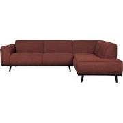 BePureHome Statement Hoekbank Rechts - Bouclé - Chestnut - 77x274x210