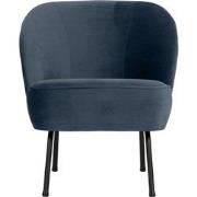 BePureHome Vogue Fauteuil - Velvet - Teal - 69x57x70