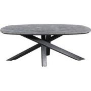 PTMD Alore Black Black Diningtable Oval 280 Cm