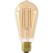 LED volglas LangFilament Rustieklamp 220-240V 4.5W 470lm E27 ST64, Gou...