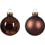 Kerstbal glas d5 cm esprss ass 12st kerst