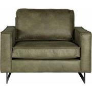 Loveseat - Riverdance - leer Dalton groen