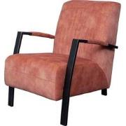 Fauteuil - Ponza - velours Adore roze 166