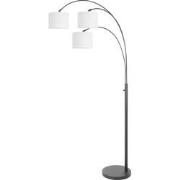 Steinhauer vloerlamp Sparkled light - zwart - metaal - 3822ZW