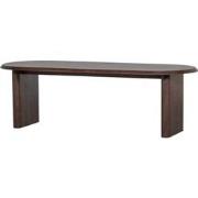 vtwonen Ellips Eetkamertafel - Mango Hout - 129 - 75x240x90