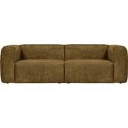 WOOOD 3.5-Zits Bank Bean - Structure Velvet - Spices - 73x246x96