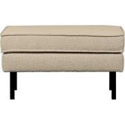 BePureHome Rodeo Hocker Op Poten - Bouclé - Beige - 45x84x54