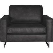 Loveseat - Riverdance - leer Colorado antraciet 01