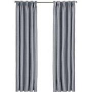 Larson - Luxe hotel blackout gordijn - met haken - 3m x 2.5m - Lichtgr...