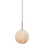 Hanglamp Carrara - Goud/Wit - Ø22cm