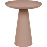 Housecraft Living Ringar Bijzettafel Rond Metaal 39,5x39,5 cm (L) Roze