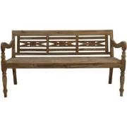 HSM Collection-Tuinbank 3 Zits-160x65x88/45-Naturel-Teak