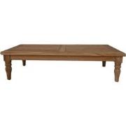 HSM Collection-Rechthoek Tuinsalontafel Bahama-125x70x30-Naturel-Teak