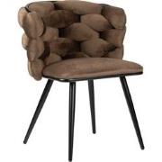 Pole to Pole - Rock chair - Velvet - Bronze