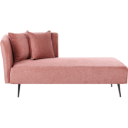 Beliani RIOM - Chaise longue-Rood-Polyester