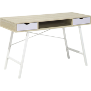 Beliani CLARITA - Bureau-Lichte houtkleur-MDF