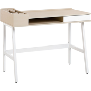 Beliani PARAMARIBO - Bureau-Lichte houtkleur-MDF